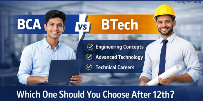 BCA vs BTech – Which Course Is Better After 12th?