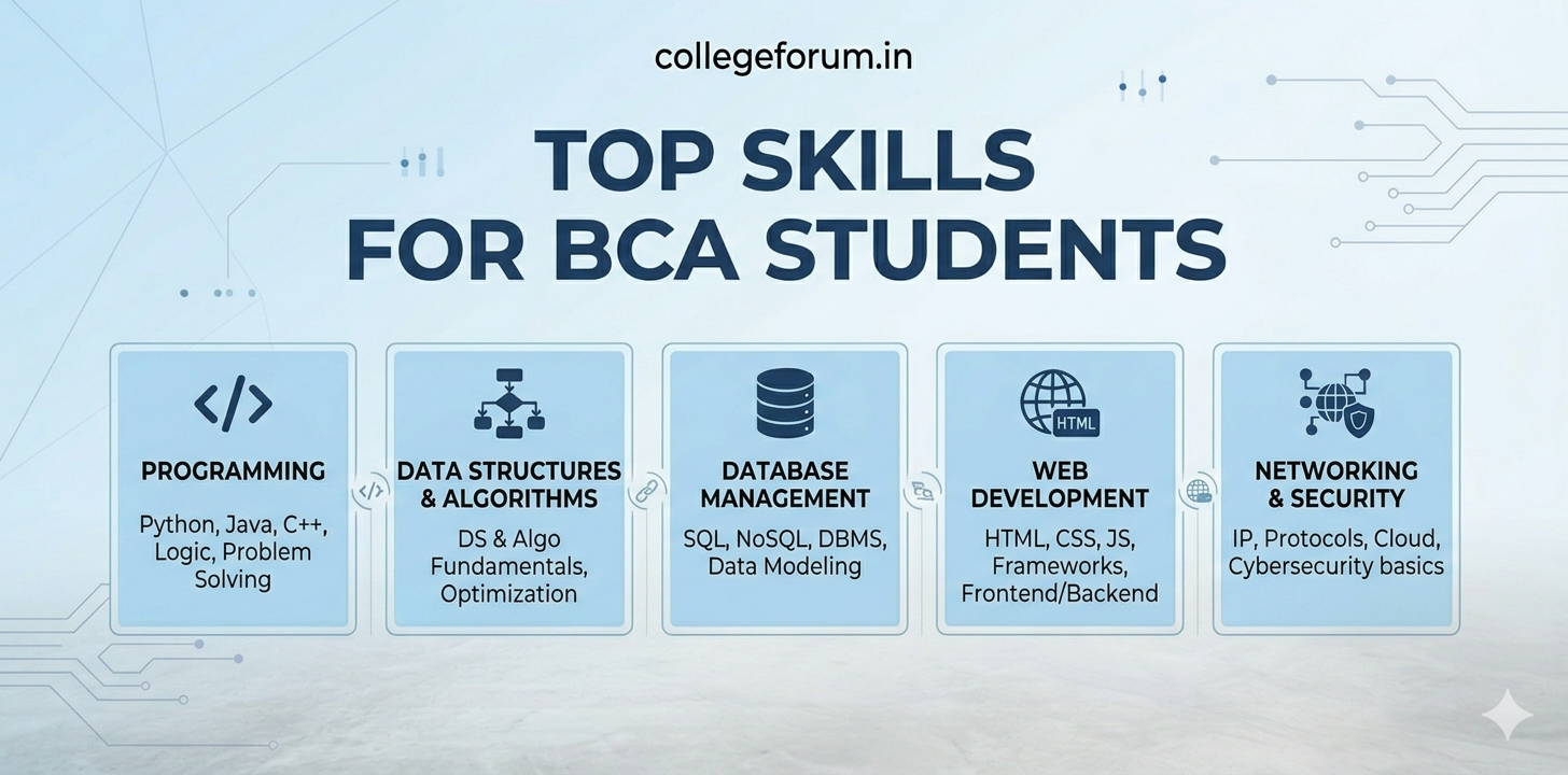 TOP SKILLS FOR BCA STUDENTS