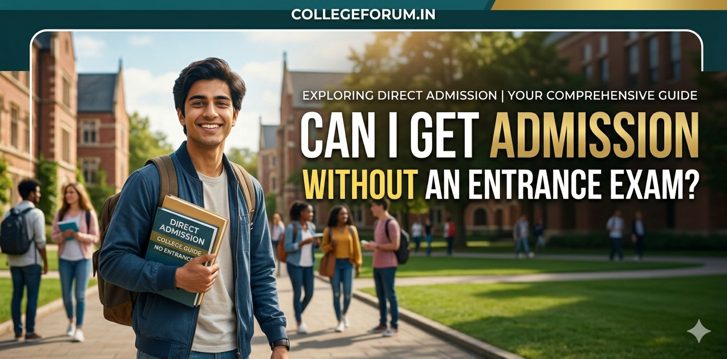 Can I Get Admission Without an Entrance Exam?
