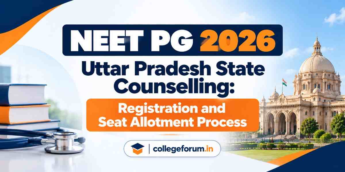 Seating Preference UP NEET PG Counselling 2026: Registration, Dates & Seat Allotment