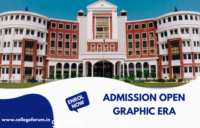 Admission open in Graphic Era University