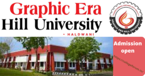 Graphic Era Hill university Haldwani