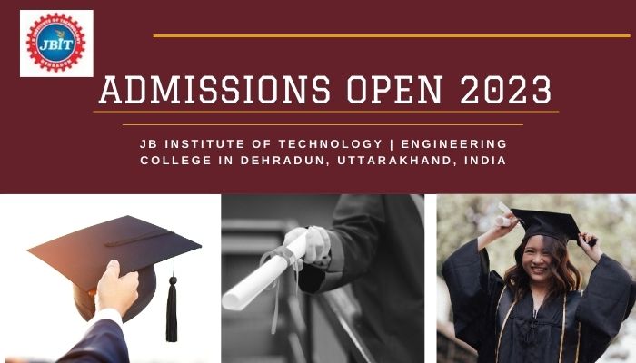 Admissions Open 2023| JBIT College Dehradun