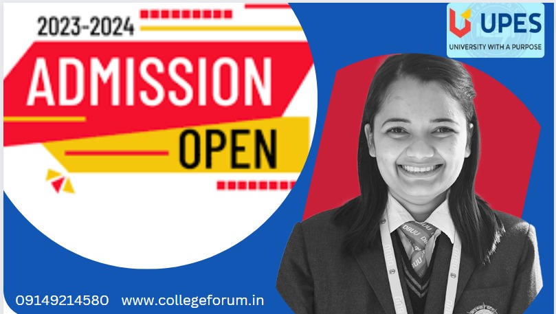 UPES admission open 2023-24