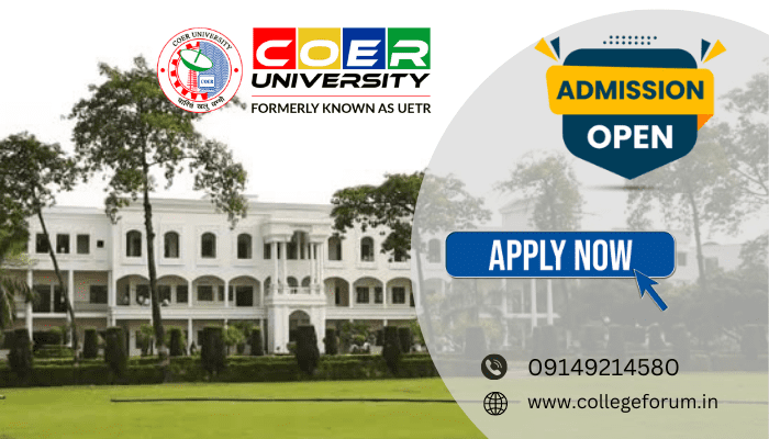 College of Engineering Roorkee Admission open