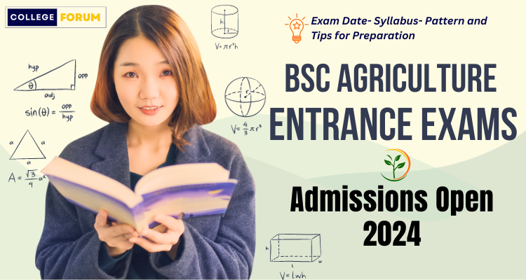 BSc agriculture entrance exams