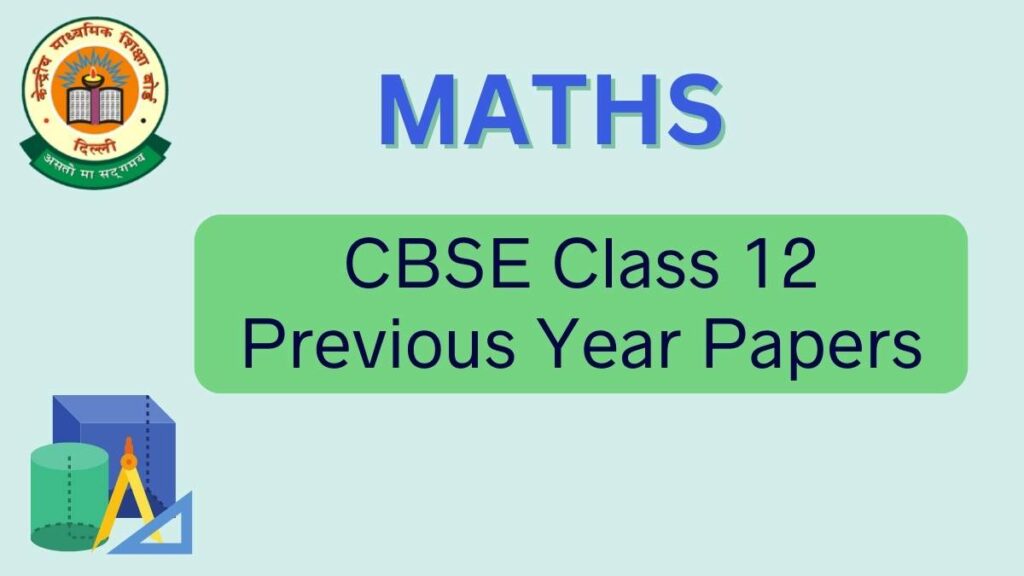 classn 12 math pyq