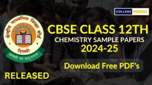 Chemistry Class 12 pre board Sample Paper 2025 Download