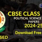 Political Science Sample Paper 2025 Class 12