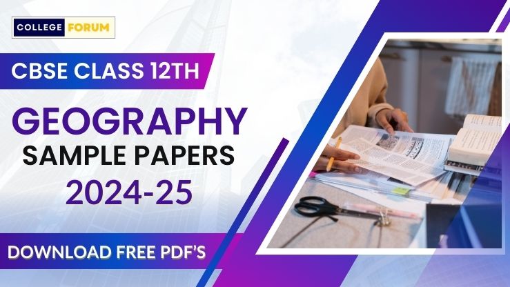 geography pre-board sample paper class 12 2025